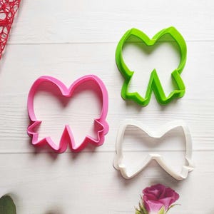 Elegant bows cookie cutters / Sweet Bow Cookie Cutters / Cookie cutters for children/ Ribbon Cookie Cutter, Bow Cookie Cutter Set