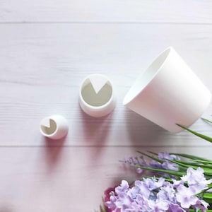 Tulip Leaf Icing Nozzle: Plastic Cream Piping Tip (4 Sizes)