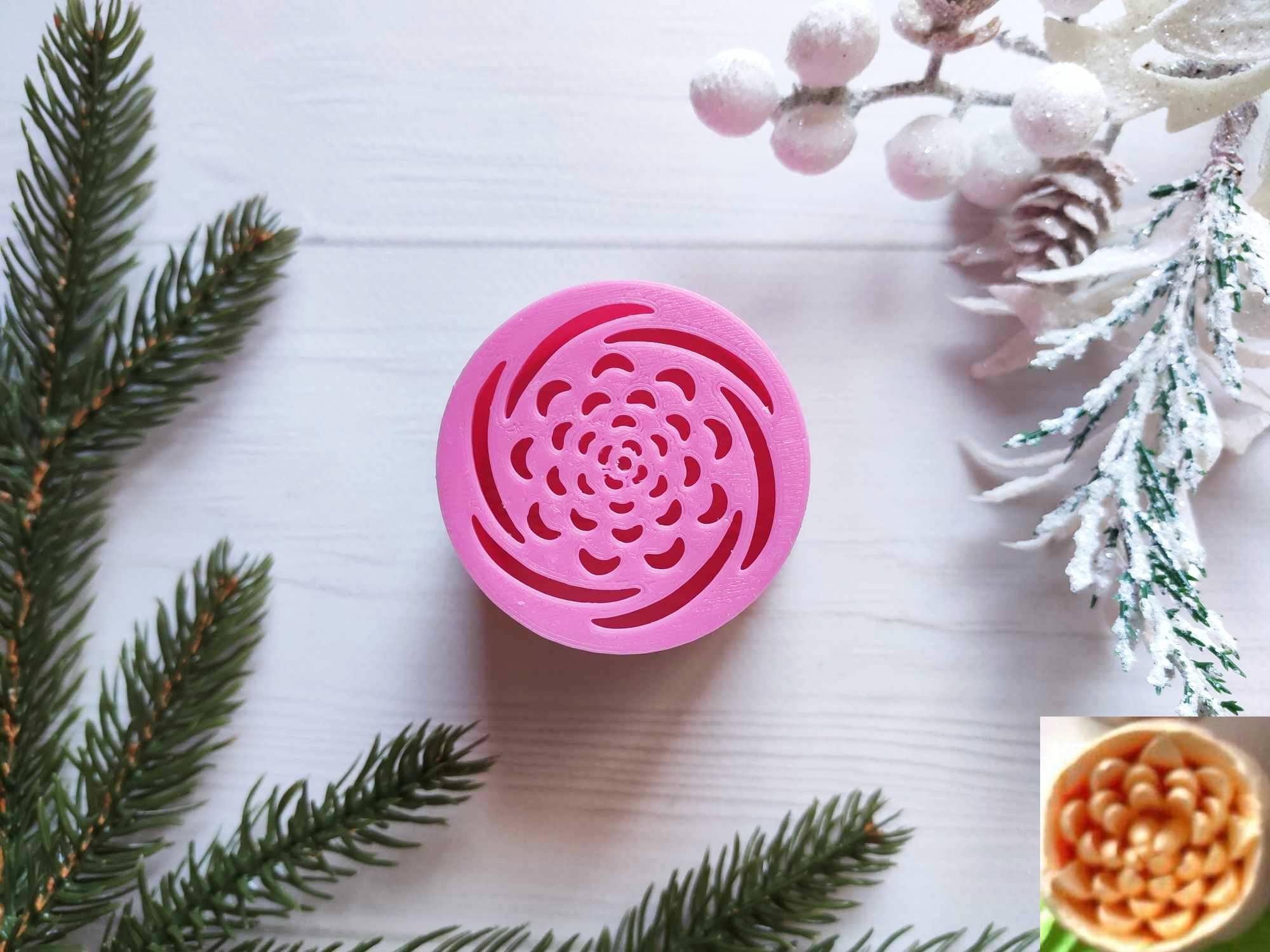 【ステッカー付き】Asymmetric Tips Maker XL Tulip Icing Tip #78: Zefir Marshmallow Flower Nozzle - Etsy