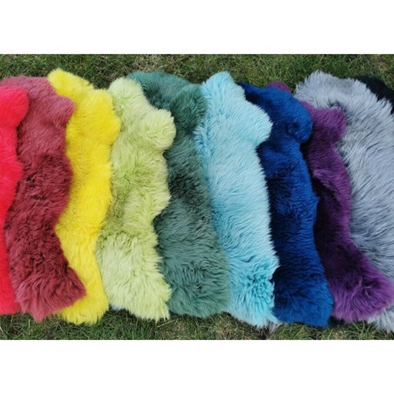 Echtes Deutsches Merino-Lammfell In Pink – Flauschig, Dicht & Kuschelig Für Jeden Raum