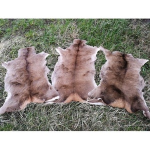 TOP deer fur red deer fur red deer fur blanket deer fur saddle blanket NEW