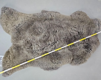 Piel de oveja gris XXL única 94-107