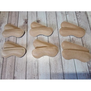 Genuine leather natural leather premium heel pad heel cushion orthopedic insole