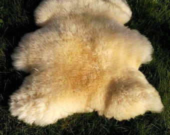 Echt medizinisches Merino Lammfell Schaffell geschoren und ungeschoren S-XXXL