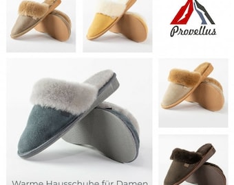 Slippers for women slippers genuine German merino sheepskin/leather ss