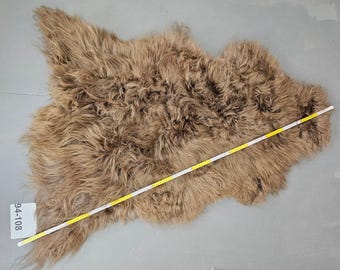 Piel de oveja gris XXL única 94-108