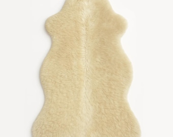 Deutsches Kurzhaar Schaffell – Cremefarben, dicht, 60–120 cm