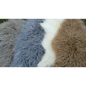 GENUINE Icelandic sheepskin Icelandic sheepskin sheep fur curly lambskin many colors