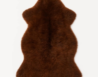 Real Lambskin Sheepskin Rug – Natural Hide in 8 Colors