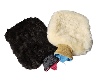 Hot water bottle cover made of genuine German Merino