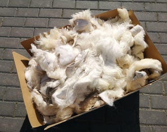 Sheepskin lambskin lamb fur sections pieces for crafts etc.