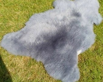 TOP XL eco sheepskins sheepskin lambskins gray skins NEW 100-110cm