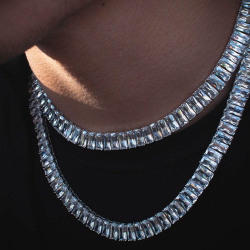 Vvs Clarity Baguette Diamond Tennis 