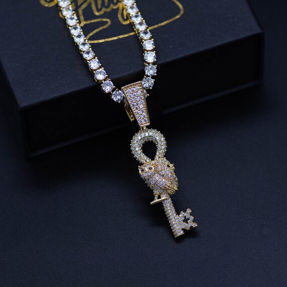 18k Yellow Gold Diamond Major Key OVO 