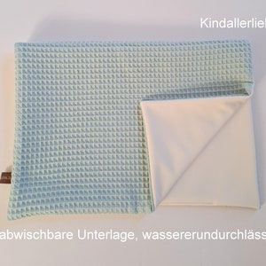 Windeltasche Komfort mit Wickelunterlage abwischbar für unterwegs Bild 8