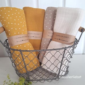 Burp cloth, swaddling cloth, muslin cloth, baby blanket, muslin cloth, scarf