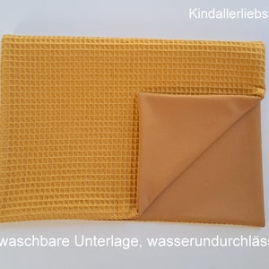 Windeltasche mit Wickelunterlage abwischbar für unterwegs Bild 5