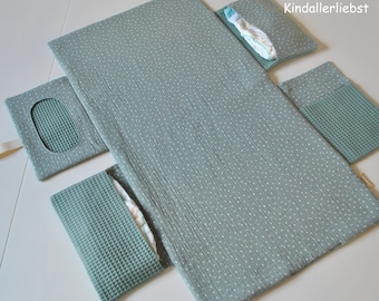 Borsa per pannolini con fasciatoio lavabile per quando sei in giro