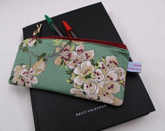 Federmäppchen, Stiftemäppchen, Stifteetui, Federtasche "Apfelblüte"
