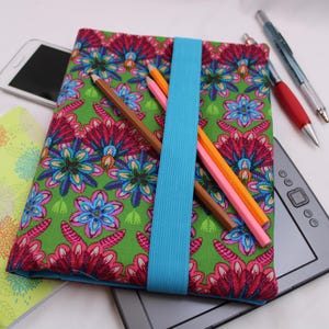 Organizerhülle / Schreibmappe / Maltasche A5 "Magicountry rot"