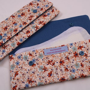 Etui für Damenbinden, Inkontinenzvorlagen, Slipeinlagen / Kosmetiktäschchen / Hygienetäschchen / Medikamententäschchen / Maskentasche
