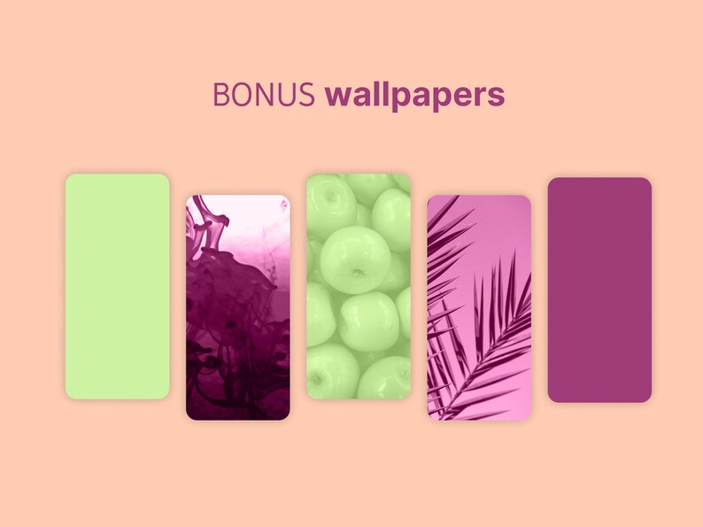 Iphone IOS 14 App Icons Pack Aesthetic Icons Minimalistic Etsy