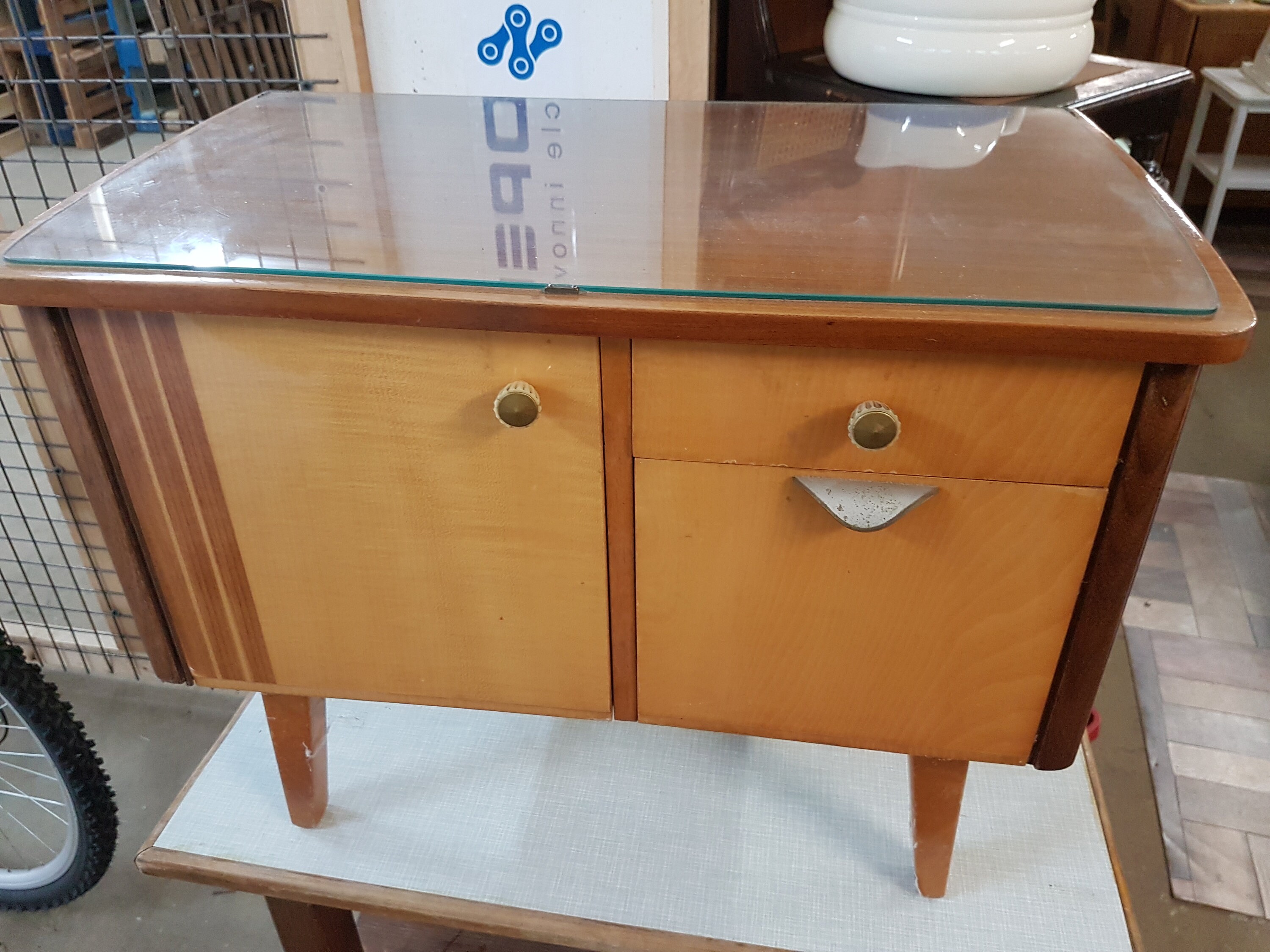 2 X Night Box Chest Of Drawers 60 He Wood Cabinet Etsy