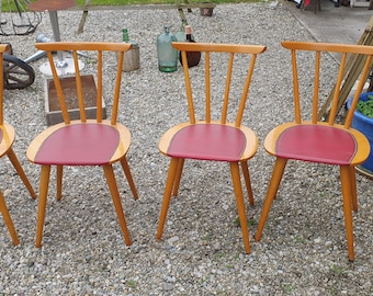 Chaise à barreaux * vintage * chaise de cuisine * rustique et maison de campagne