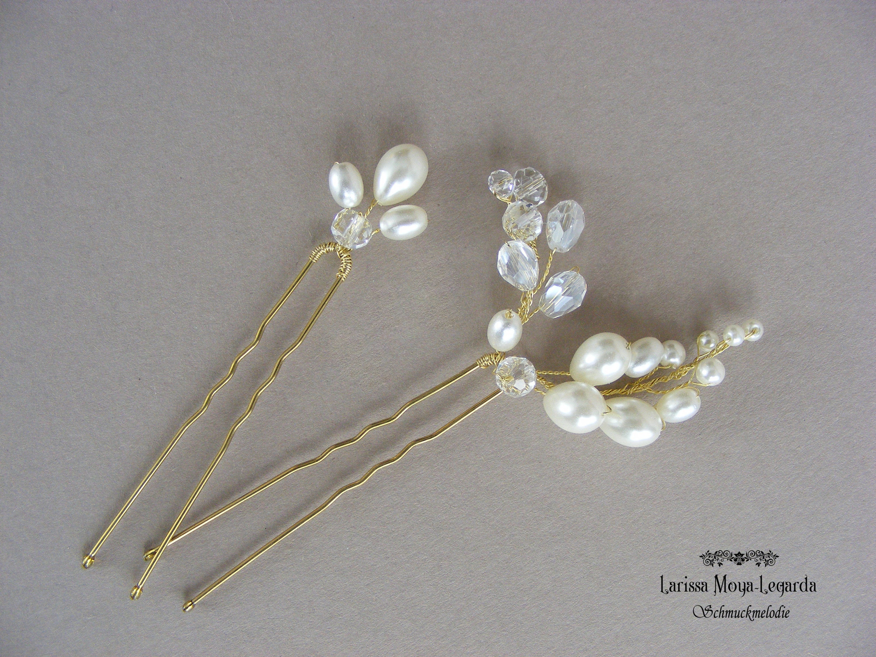 20 Weiße Rosen-Haarnadeln Für Hochzeit & Besondere Anlässe | Braut-Accessoire Aus Legierung & Acryl