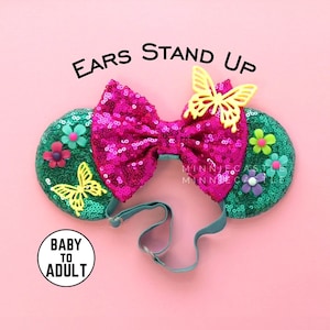 Encanto Mickey Ears, Mirable Ears, Mickey Ears, Baby Toddlers Mouse ears, Mickey Ears, Minnie Ears, Mouse Ears with Elastic Headband
