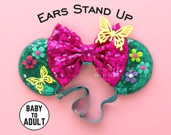 Encanto Mickey Ears, Mirable Ears, Mickey Ears, Baby Toddlers Mouse ears, Mickey Ears, Minnie Ears, Mouse Ears with Elastic Headband