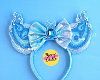 Element Mickey Ears, Wade Mickey ears, Water Guy Inspired Mouse ears, Minnie Ears, Mouse ears headband, Mickey ears