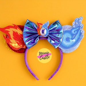 Wade & Ember Ears, Element Mouse Ear, Mickey Ears, Mickey Ears, Minnie Ears, Mouse ears headband, Wade Mickey Ears, Ember Mouse Ears