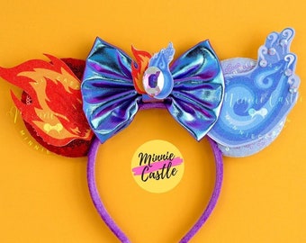 Wade & Ember Ears, Element Mouse Ear, Mickey Ears, Mickey Ears, Minnie Ears, Mouse ears headband, Wade Mickey Ears, Ember Mouse Ears