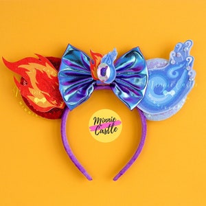 Element Mickey Ears, Wade and Ember Mickey ears, Mickey Ears, Minnie Ears, Mouse ears headband, Wade Mickey Ears, Ember Mouse Ears
