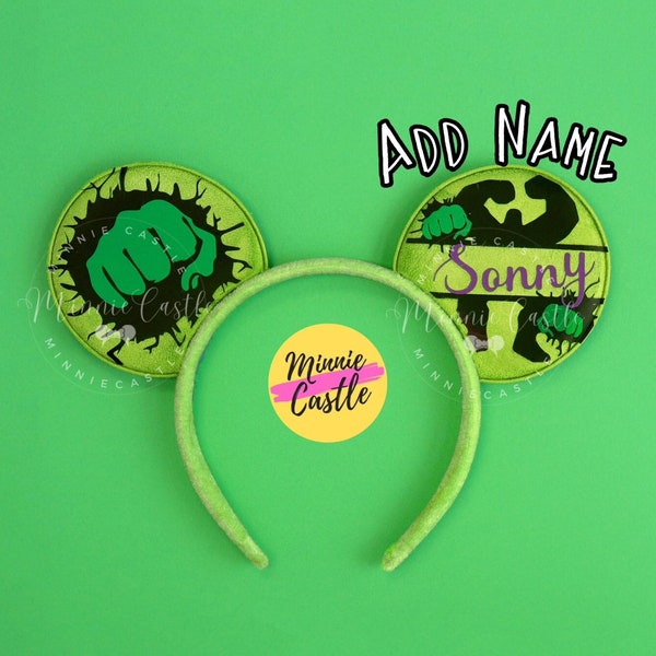 Mickey ears, Super hero Mouse ears, Personalized Mickey ears for Boys, Minnie ears, Mouse ears headband Mickey ears gifts for boys