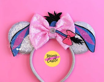Eyore Mickey Ears, Donkey Mickey Ears, Pooh Bear Mouse Ears, Mickey Ears, Minnie Ears, Blue Donkey Mouse Ears Headband, Characters Ears