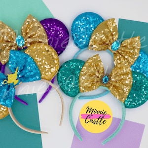 Jasmin Mickey ears, Mickey Ears, Princess Minnie Ears, Jasmin Mickey Ears, Minnie Ears, Princess Ears, Mouse Ears Headband, Character Ears