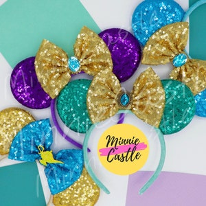 Jasmin Ears, Mickey ears, Princess Minnie Ears, Jasmin Mickey Ears, Minnie Ears, Princess Ears, Mouse Ears Headband, Character Ears