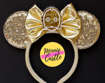 Gold Robot Mickey Ears, Mickey Ears, Galaxy Wars Mouse Ears, Minnie Ears, Mouse Ears Headband, Metal Robot Mickey Ears, Characters Ears