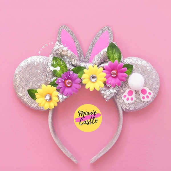 Thump Mickey ears, Minnie ears, Mickey ears, Mouse ears, Easter Bunny ears, Thumper Mickey ears, Bambi Inspired ears