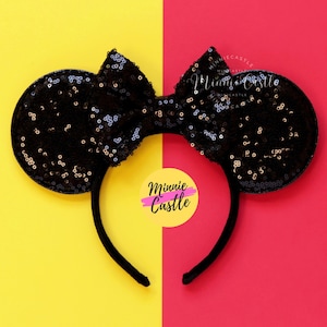 Black Mickey Ears, Mickey Ears, Minnie Ears, Black Mouse Ears, Mouse Ears Headband, Mickey Ears, Black Minnie Ears, Mickey Ears, Mouse Ears