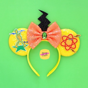 Powerline Mickey Ears, Mickey Ears, Powerline Minnie Ears, , Minnie Ears, Adult and Kid Mouse Ears headband, Character Ears