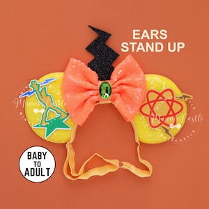Goofy Powerline Mickey Mouse Ears, Disney Goofy Minnie Ears