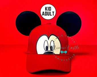 nike dri fit mickey mouse hat