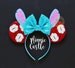 Lilo & Stitch Mouse ears, Lilo and Stitch Minnie Ears, Hawaiian Lilo Stitch Alien Micky mouse ears gift for Disney trip, Mouse headband