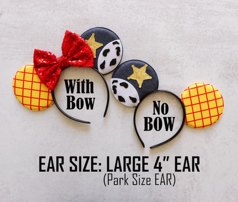 Woody Toy Story Mouse Ears Woody Toy Story Minnie Ears Toy Etsy