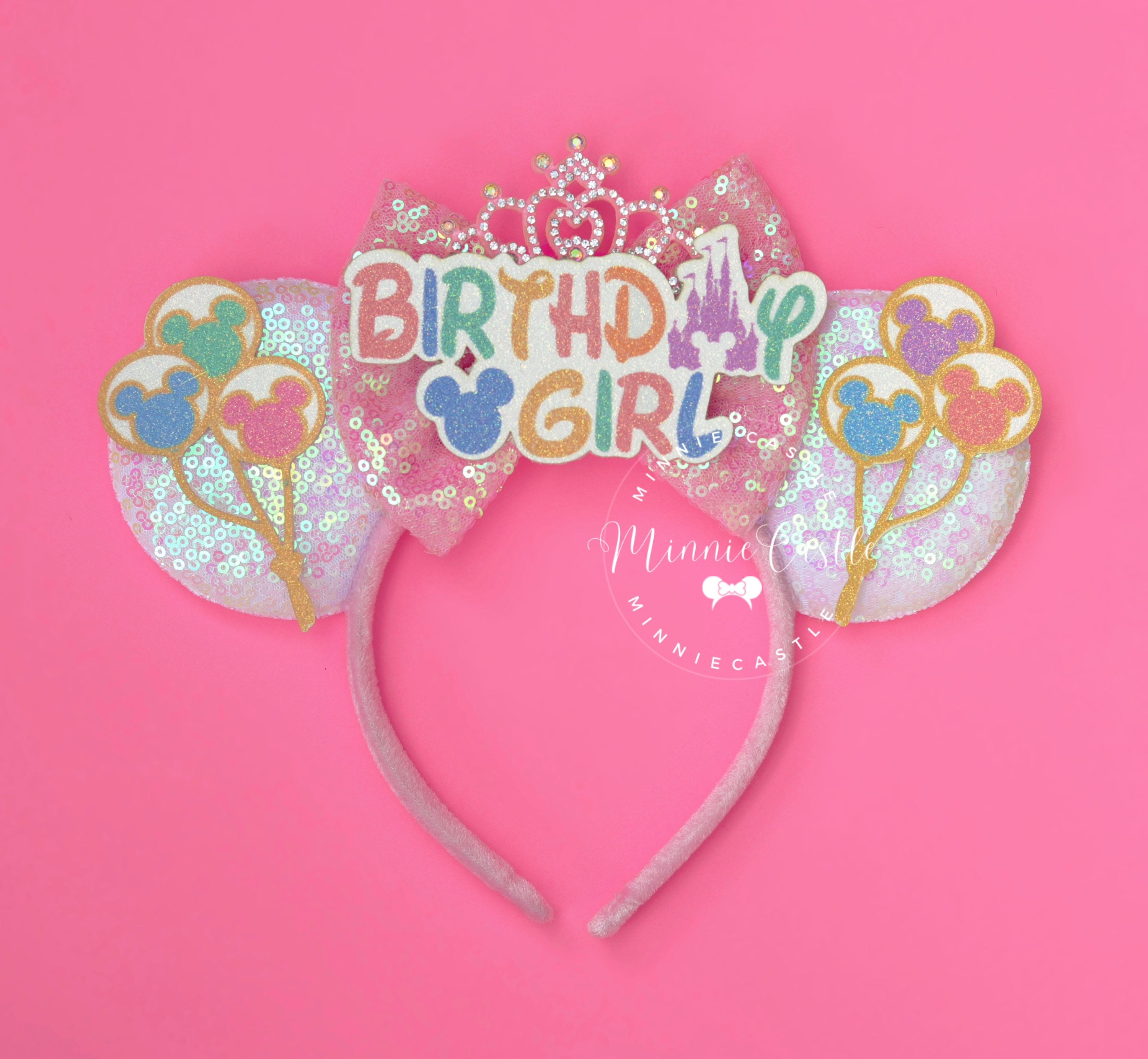 Birthday Girl Crown Ears, Mickey Ears, Minnie Ears, Birthday  display picture 1