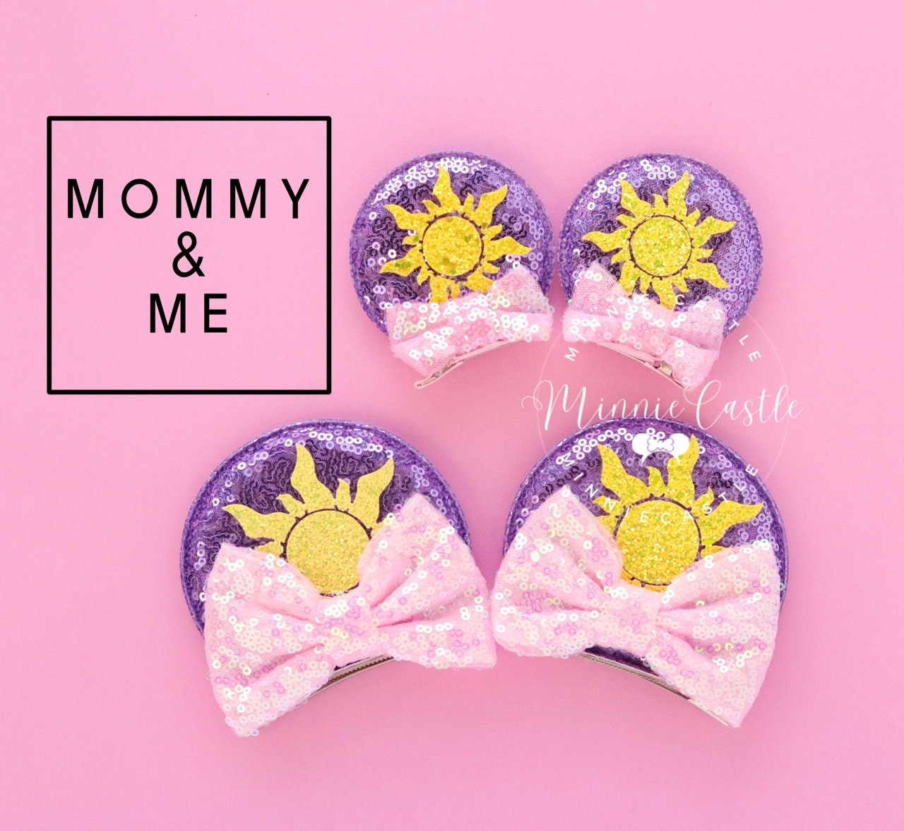 Disney Wild Print Hair Accessory Set - Black and Pink Disney Princess BFF Fashion Jewelry & Hair Accessories Kit  main image 3