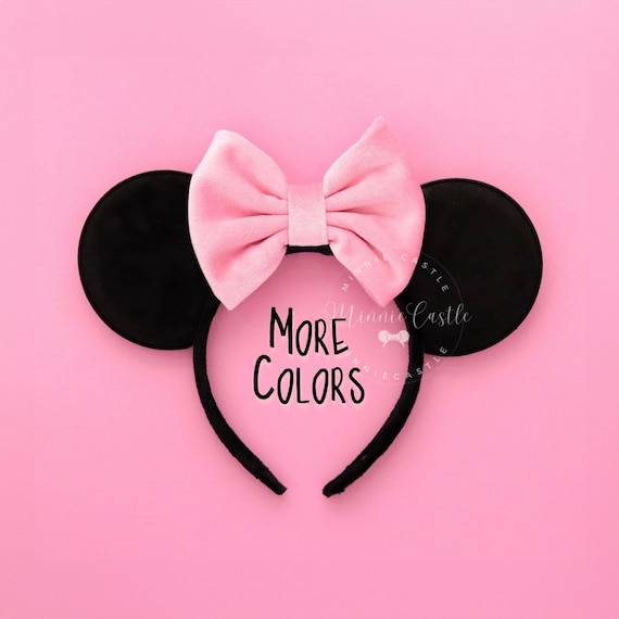 Black and Pink Ears, Mickey Ears, Minnie Ears, Velvet Mickey  display picture 3